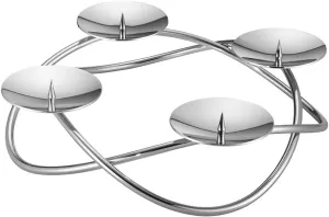 Luxusní adventní svícen Georg Jensen z ušlechtilé oceli,varianty