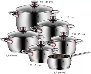 Sada hrnců WMF Quality One 5/6 dílná Cromargan®