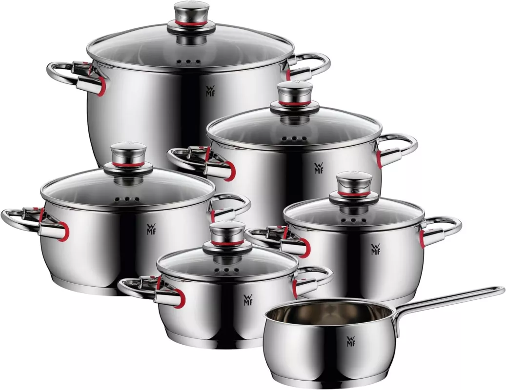 Sada hrnců WMF Quality One 5/6 dílná Cromargan® - 6dílná sada