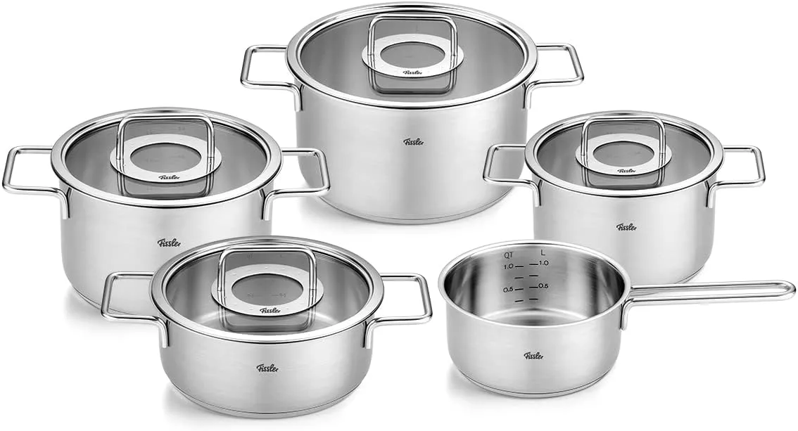 Sada profesionálních hrnců Fissler Pure Collection 5dílná