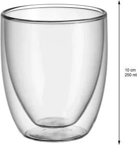 Sada sklenic na cappuccino WMF, 2x 250ml