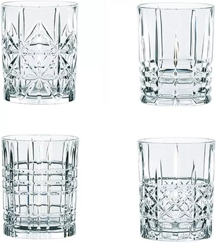 Sklenice na long drink, Spiegelau & Nachtmann 4ks, varianty - 4ks sklenic na Whisky 345ml