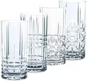 Sklenice na long drink, Spiegelau & Nachtmann 4ks, varianty | 4ks sklenic na vodu 445ml, 4ks sklenic na Whisky 345ml, 4ks sklenic na vodu 350ml, 4ks sklenic na vodu 305ml, 4ks sklenic na čaj/kávu/svařené víno 250ml, 4ks sklenic na pivo 425ml, 4ks sklenic na červené víno 355ml