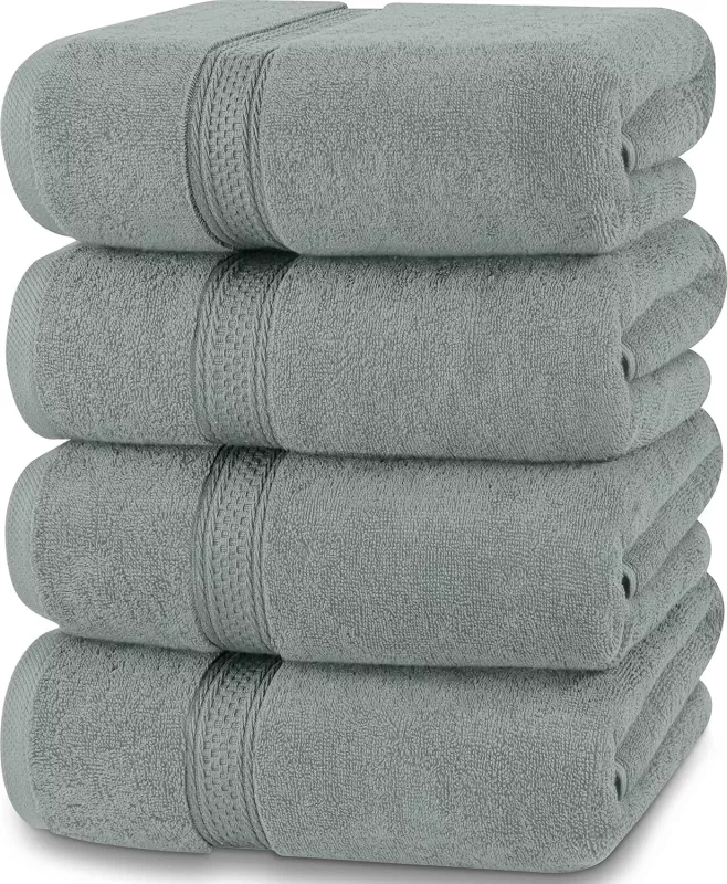 4dílná sada osušek UTOPIA TOWELS 100% bavlna, varianty: