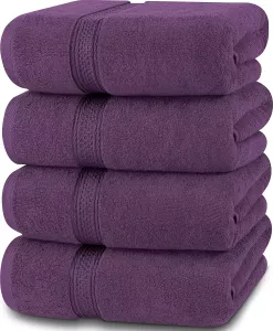 4dílná sada osušek UTOPIA TOWELS 100% bavlna, varianty: