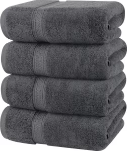 4dílná sada osušek UTOPIA TOWELS 100% bavlna, varianty: