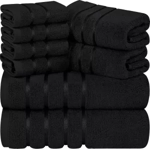 8 dílná sada osušek a ručníků UTOPIA TOWELS 100% bavlna, varianty: