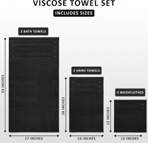 8 dílná sada osušek a ručníků UTOPIA TOWELS 100% bavlna, varianty: