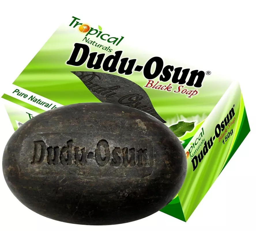 Africké černé mýdlo DUDU OSUN, přírodní 150g