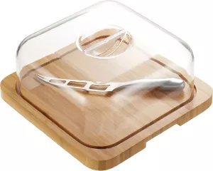 Dóza na sýry a uzeninu PRADEL JEAN DUBOST 26 cm s víkem 