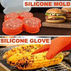 Grilovací nářadí NOBLE BBQ, sada 30ks, kufřík