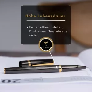 Luxusní pera HÖRNER VECTRUM-plnicí,kuličkové,inkoustové,