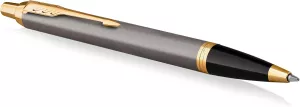 Parker Royal IM Core Grey GT | Šedo zlatá, Černo stříbrná lakovaná