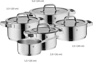 Sada hrnců WMF- Compact Cuisine, Cromargan®, 5ks