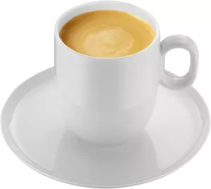Šálky na kávu WMF Barista,espresso/café creme s podšálkem,bílá,2 ks