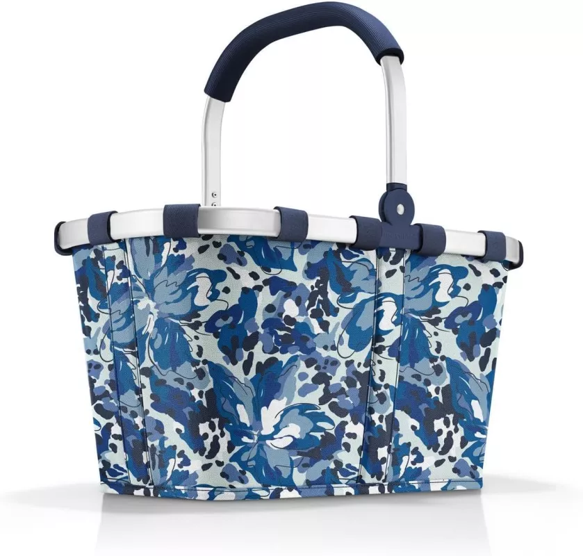 Skládací nákupní košík Reisenthel Carrybag,varianty: - Flora Blue