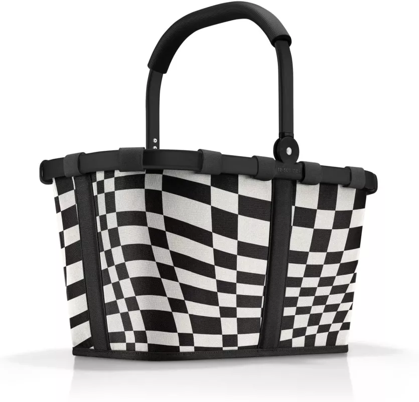 Skládací nákupní košík Reisenthel Carrybag,varianty: - Frame Op-art