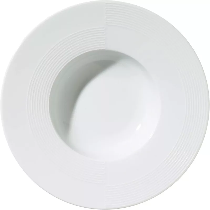 Talíř na těstoviny- METRO Professional Rupat, Ø 27 cm, bílý porcelán