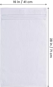 6dílná sada ručníků UTOPIA TOWELS 100% bavlna, varianty: