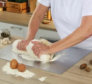 Kuchyňská pracovní deska z ušlechtilé oceli 40 x 30 cm LOOCAR®