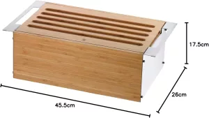 Chlebník bambusový 43 x 25 cm, WMF, s prkénkem