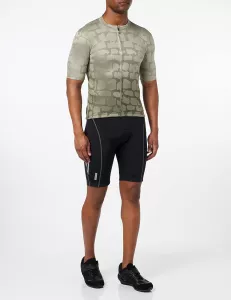Cyklistický dres CASTELLI PAVE, pánský s krátkým rukávem, vel.XL-Dark Green