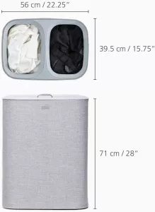 Koš na prádlo Joseph Joseph Tota Dual 90l, varianty: