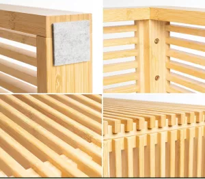 Koupelnová stolička BAM BOO BOX-bambus