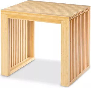 Koupelnová stolička BAM BOO BOX-bambus