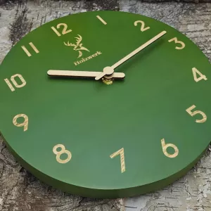 Nástěnné hodiny Holzwerk, dřevěné, 25cm, varianty: