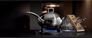 Pánev Wok WMF Multiply,kovové víko s odsavačem par, Ø 28 cm