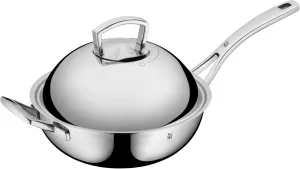 Pánev Wok WMF Multiply,kovové víko s odsavačem par, Ø 28 cm