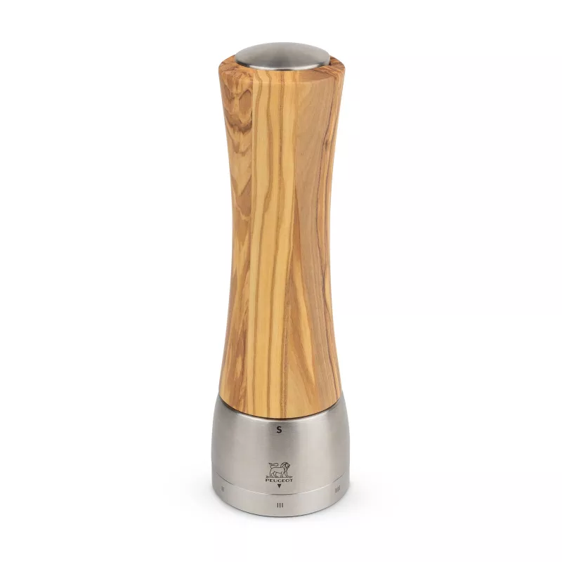PEUGEOT Mlýnek na sůl Madras, olivové dřevo, 21 cm