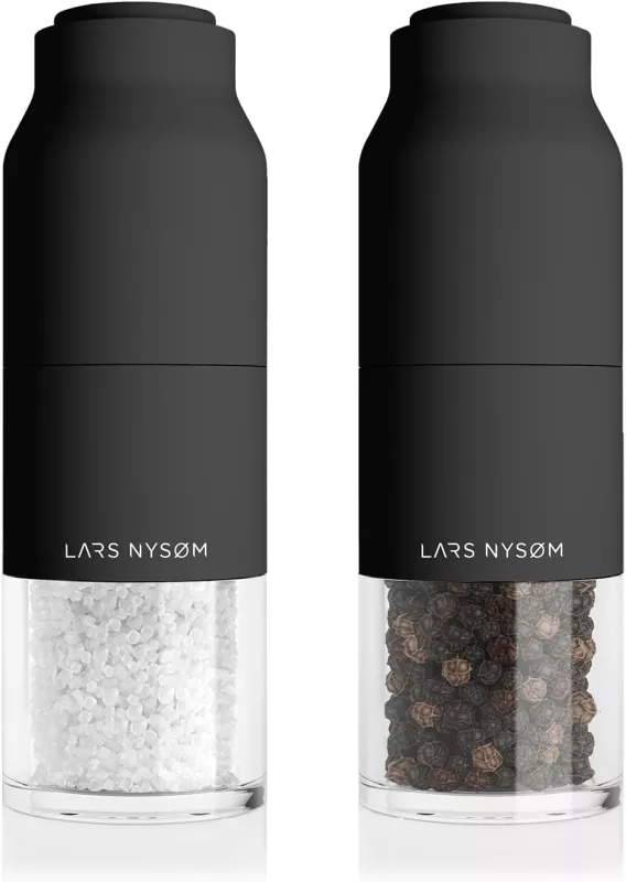 Sada luxusních mlýnků na koření LARS NYSØM, varianty: LARS NYSØM