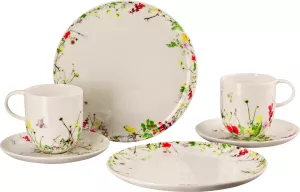 Snídaňový set ROSENTHAL Brillance Fleurs Sauvages  6 dílů 