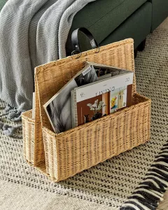 Stojan na novin BELIANI Boho,ratan