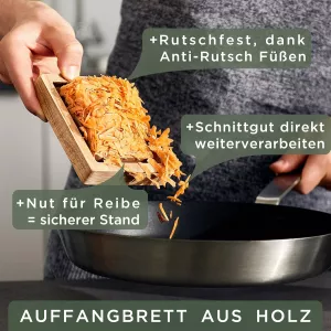 Struhadlo Waldwerk, designové struhadlo z ušlechtilé oceli WALDWERK