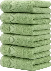 6dílná sada ručníků UTOPIA TOWELS 100% bavlna, varianty: