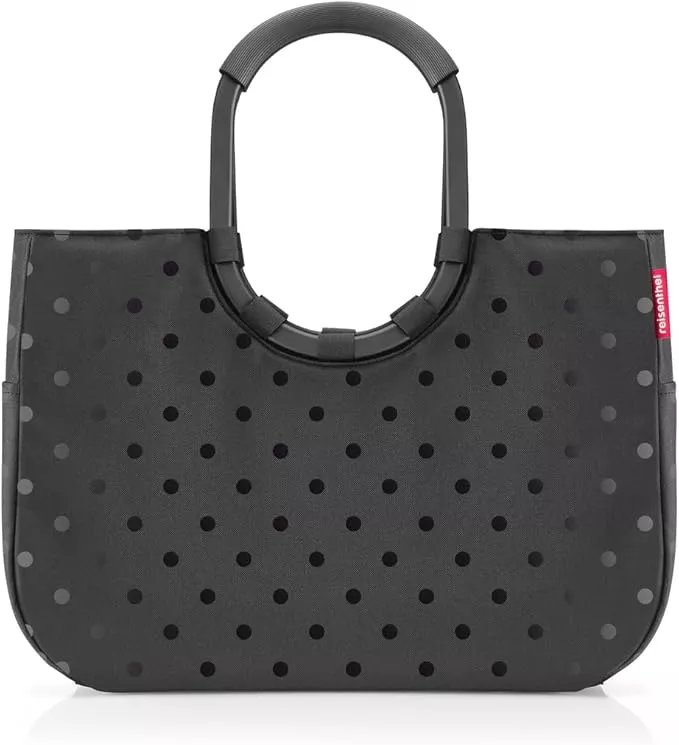 Dámská taška Reisenthel Loopshopper L Glossy dots black