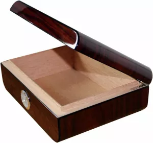 Humidor na doutníky ANGELO na 25 kusů, klávírní lak