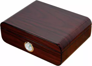Humidor na doutníky ANGELO na 25 kusů, klávírní lak