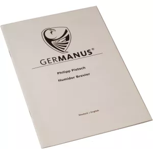 Humidor na doutníky GERMANUS Cowling,uzamykatelný,černý,50ks