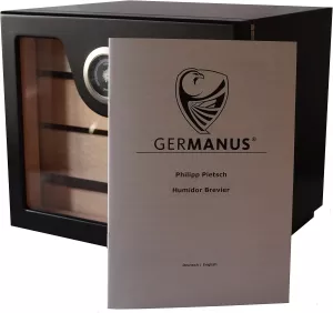 Humidor na doutníky GERMANUS Dravus,skříň černá