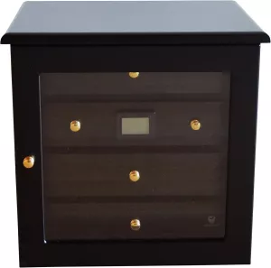 Humidor na doutníky GERMANUS Radix, skříň černá, na 200kusů