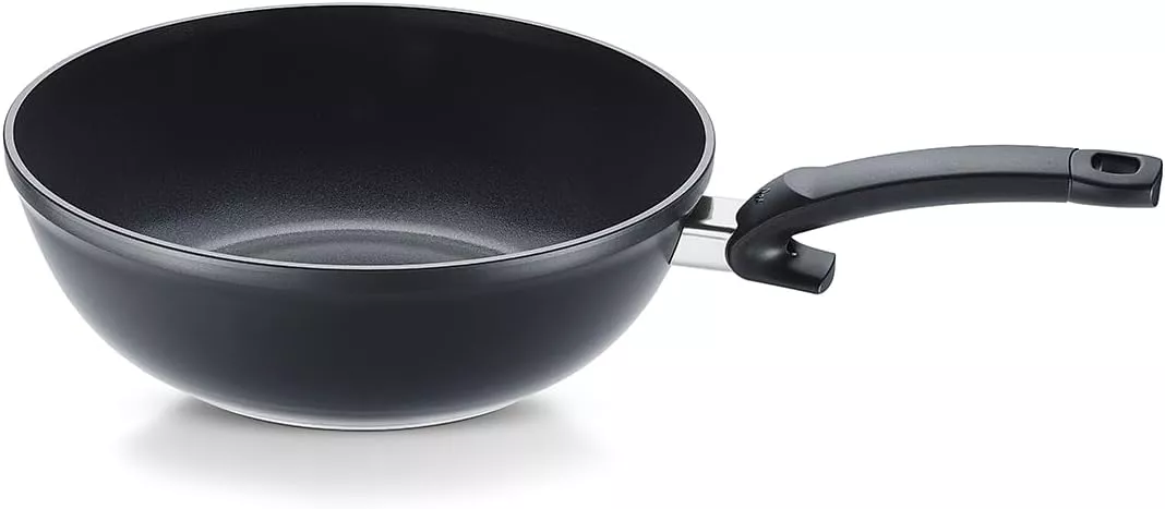 Pánev Wok Fissler Ceratal® Wok, různé velikosti - Černá Ø 30 cm