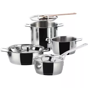 Sada hrnců Alessi POTS&PANS, designová sada 7ks