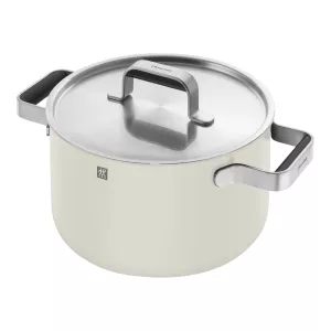 Sada nerezových hrnců ZWILLING PURE SET/5ks slonovinově bílá