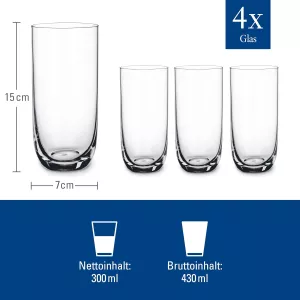 Sada sklenic VILLEROY & BOCH La Divina,440 ml,4 ks