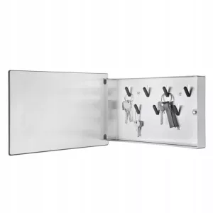 Skříňka na klíče s magnetickými dvířky BLOMUS VELIO 30 x 20 cm,černá