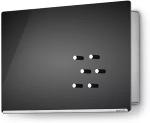 Skříňka na klíče s magnetickými dvířky BLOMUS VELIO 30 x 20 cm,černá